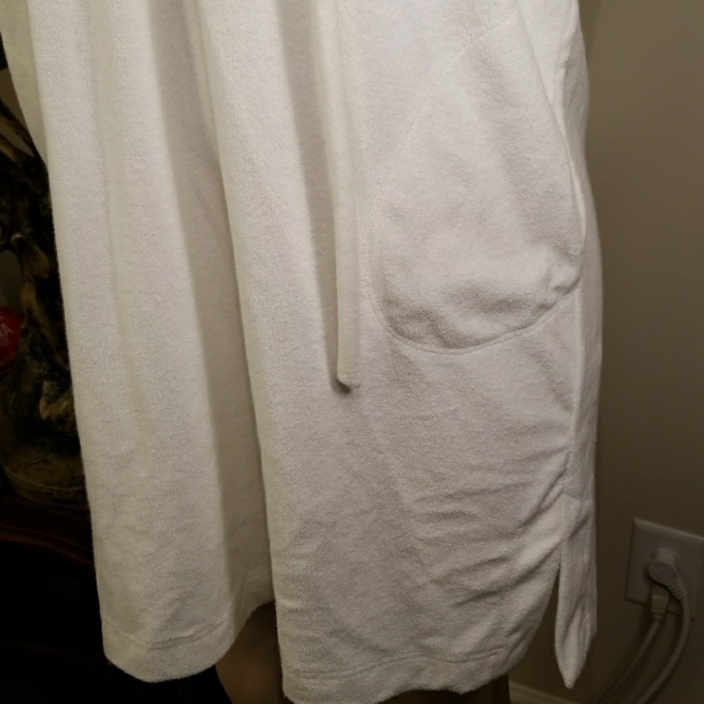ATM AnthonyThomasMelillo Cotton Terry Hooded Dress - Picture 4 of 6